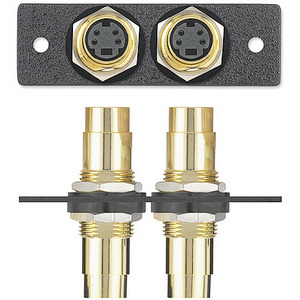 Изображения 2 х S-Video (F/F), белый, IN9468, 70-287-25