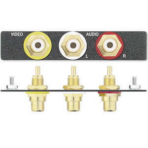 Изображения 3RCA (F) / пайка, серый с грав., 70-092-62