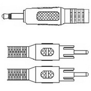 Изображения REVOLABS 3.5мм (M) - 2RCA (M), 07-35MUTODRCA-01