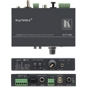 Изображения Преобразователь аудиосигнала KRAMER 6410N