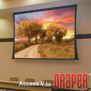 Экран потолочный моторизированный 16:9 161" 201 x 356 DRAPER Access /V, HDG, 12" ebd, 2100011