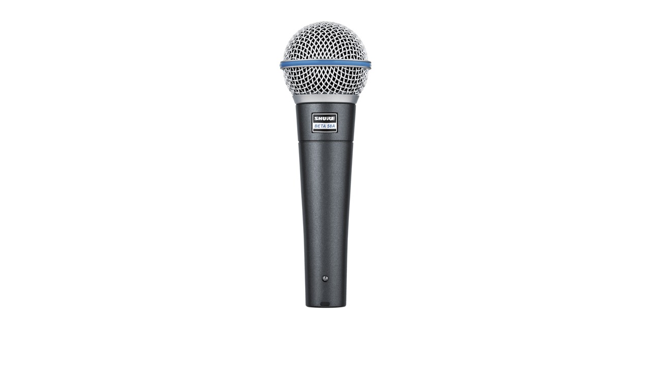 Микрофон вокальный динамический суперкардиоидный SHURE BETA 58A