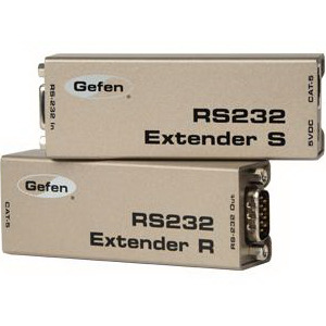 Комплект передачи по витой паре RS-232 GEFEN EXT-RS232