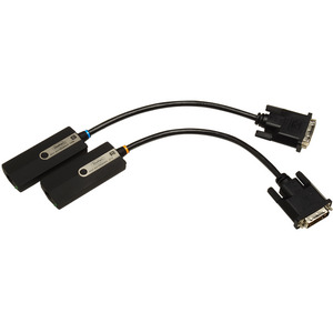Удлинитель сигналов DVI по одножильному многомодовому оптоволоконному кабелю GEFEN EXT-DVI-CP-FM10