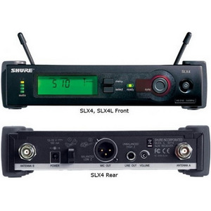 Изображения SHURE SLX4L (2-антенный приемник)