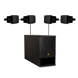 Изображения 4 x 50 W настенные АС + 100 W акт. сабвуфер (4 WX 502  + SX 408A) AUDAC FESTA 400B