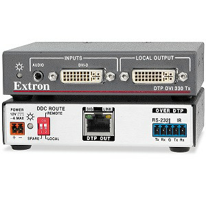 Передатчик по витой паре DVI EXTRON DTP DVI 4K 330 Tx, 60-1360-12