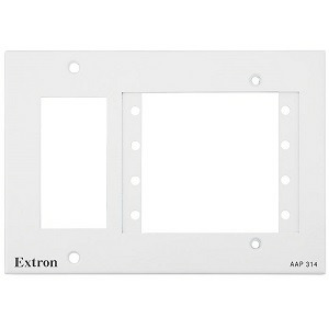 Интерфейс EXTRON AAP. Kорпус монтажный 3-местный AAP 314 белый, 70-1069-03