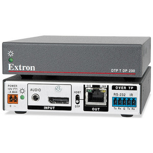 Передатчик по витой паре DisplayPort, аудио EXTRON DTP T DP 4K 230, 60-1076-12