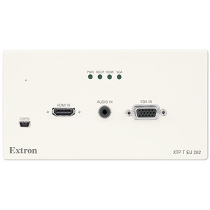Передатчик по витой паре HDMI, VGA, RS -232, IR, аудио EXTRON XTP T EU 202, 60-1358-35