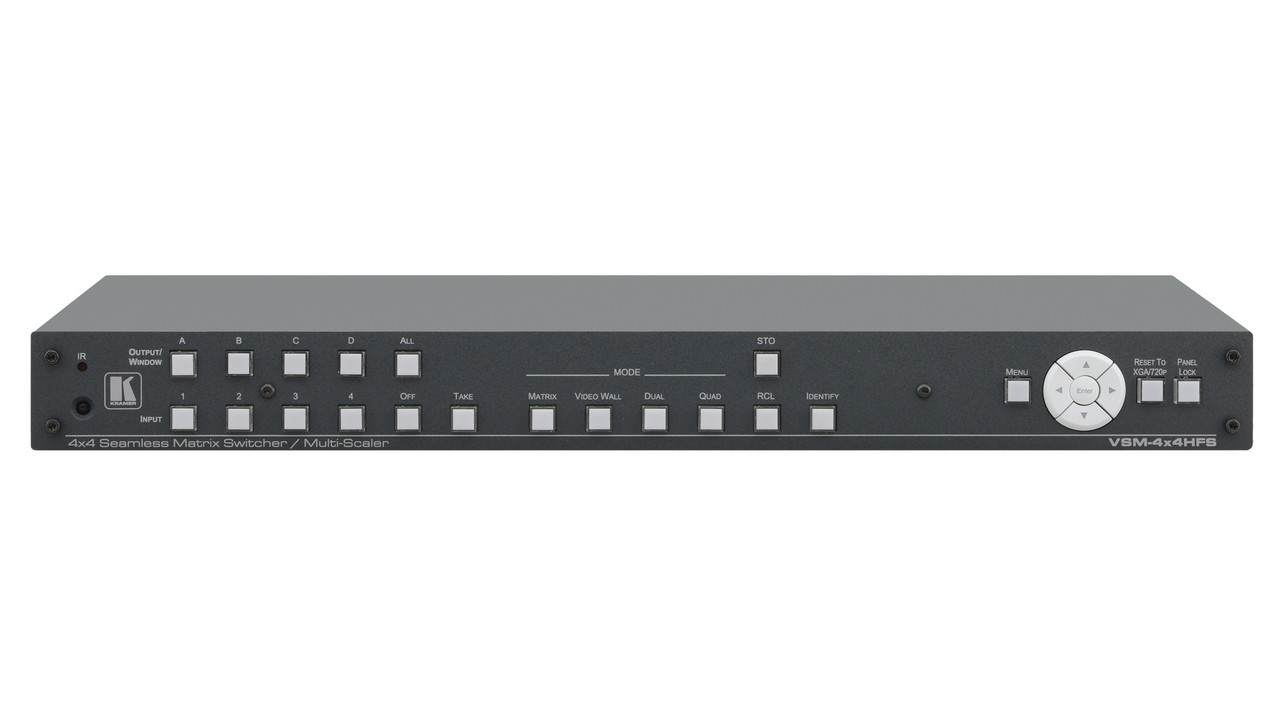 Контроллер видеостены 2x2 KRAMER VSM-4X4HFS/220V