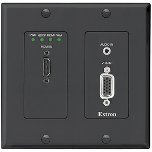 Передатчик HDMI, VGA и аудио по витой паре EXTRON XTP T UWP 202 NL черный, 60-1410-12