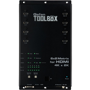 Матричный коммутатор HDMI 6x2 GEFEN GTB-HD4K2K-642-BLK