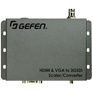 Масштабатор-коммутатор HDMI, VGA и стерео аудио в SD/HD/3G-SDI GEFEN EXT-HDVGA-3G-SC