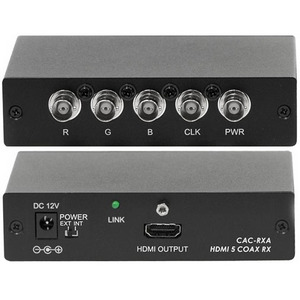 Приемник сигнала HDMI по пяти коаксиальным кабелям CYPRESS CAC-RXA