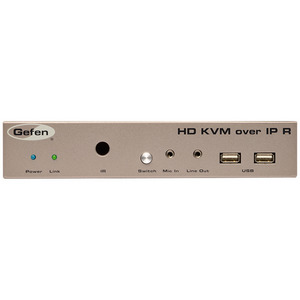 Приемник по IP-сети HDMI, USB, ИК, RS-232 и аудио GEFEN EXT-HDKVM-LANRX