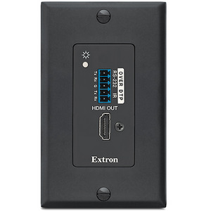 Приемник DTP с разъемом HDMI EXTRON DTP R HWP 4K 331 D чёрный, 60-1531-52