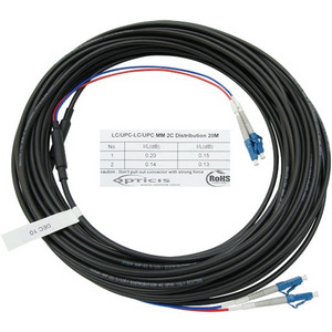 Патч-корд оптический 2LC 200м OPTICIS LLMD-625DT-200