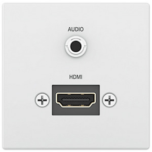 Панель Flex55 для HDMI и аудио EXTRON Flex55 SuperPlate 150, цвет белый, 70-1143-53