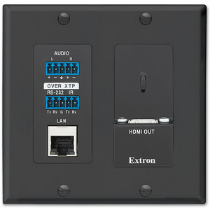 Приемник XTP с разъемом HDMI EXTRON XTP R HWP 201 4K черный, 60-1629-22