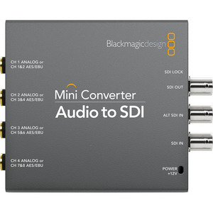 Изображения BLACKMAGIC DESIGN Mini Converter - Audio to SDI, CONVMCAUDS2