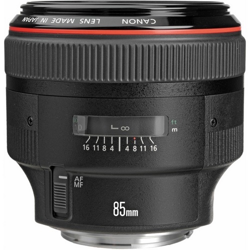 Объектив Canon EF 85mm f/1.2L II USM Lens, 1056B005