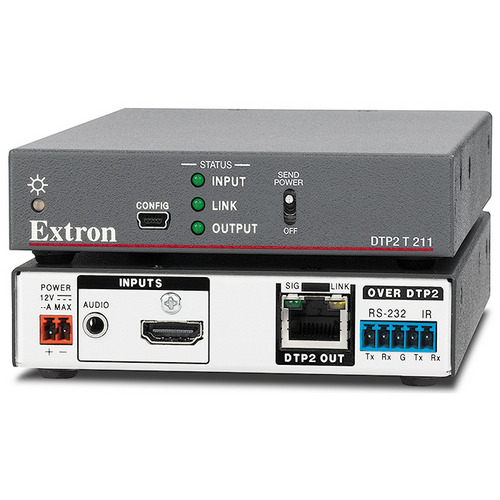Передатчик по витой паре HDMI, RS -232, ИК, аудио EXTRON TP2 T 211, 60-1631-52