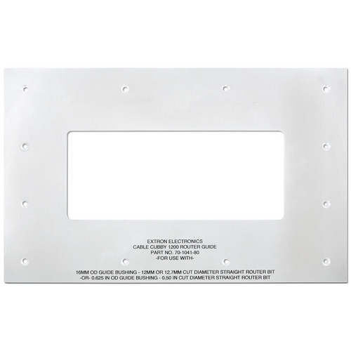 Шаблон разметочный EXTRON Cable Cubby 1200/1200C/1202 Routing Template, 70-1041-80