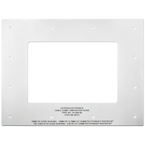 Шаблон разметочный EXTRON Cable Cubby 1400/1402 Routing Template, 70-1042-80