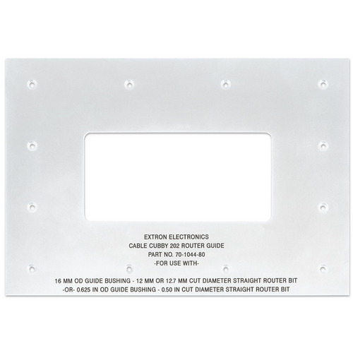 Шаблон разметочный EXTRON Cable Cubby 202 Routing Template, 70-1044-80