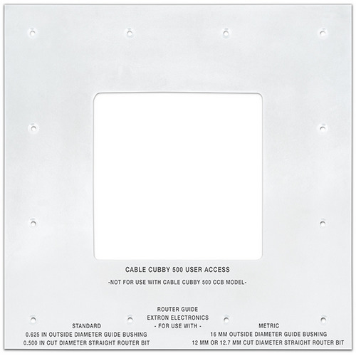 Шаблон разметочный EXTRON Cable Cubby 500 Routing Template, 70-1048-80