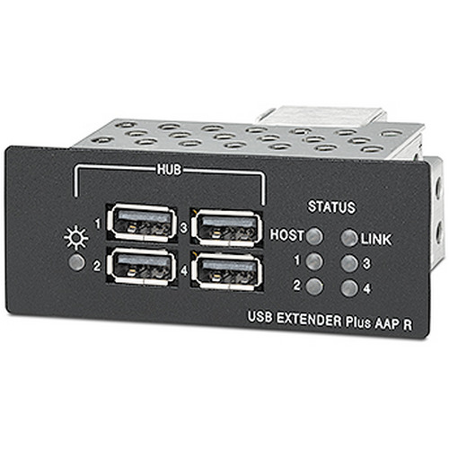 Приемник USB по витой паре EXTRON USB Extender Plus AAP R черный, 60-1472-22