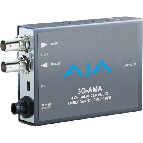 Эмбеддер/деэмбеддер аудио в/из 3G-SDI AJA 3G-AMA