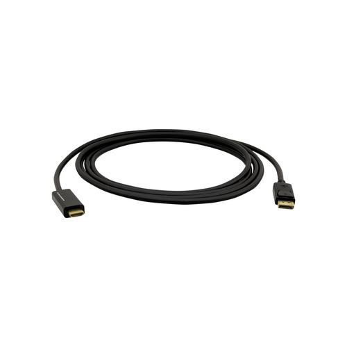 Кабель адаптер DisplayPort (вилка) - HDMI (розетка) KRAMER 0,9 м C-DPM/HM/UHD-3