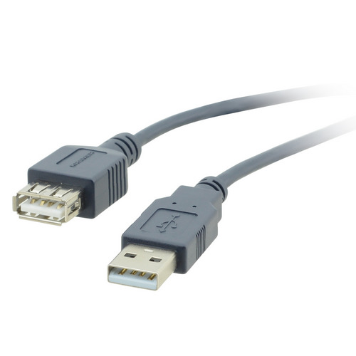 Кабель USB-A (вилка) - USB-A (розетка) KRAMER C-USB/AAE-1
