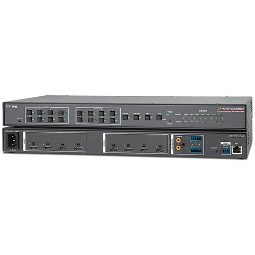 Матричный коммутатор HDMI 4x4 EXTRON DXP 44 HD 4K PLUS, 60-1493-21