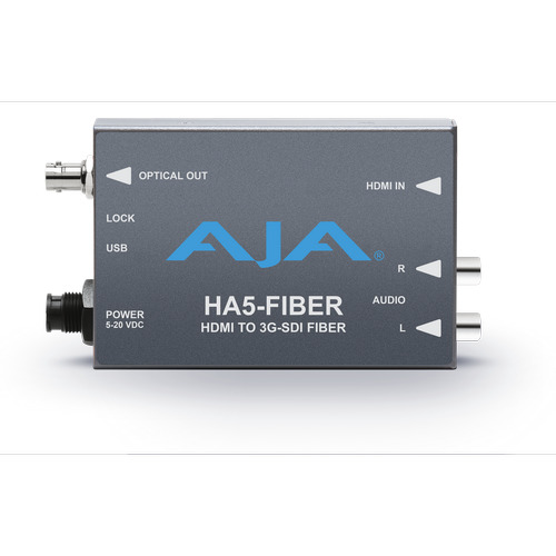 Преобразователь HDMI+Audio в HD-SDI AJA HA5-Fiber
