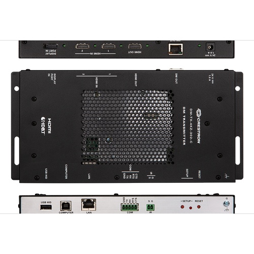 Передатчик по витой паре DigitalMedia CRESTRON 8G+ 2xHDMI, 1xDP, DM-TX-4KZ-302-C