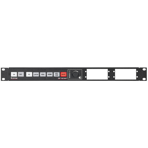 Кнопочная панель eBUS с 8 кнопками для монтажа в стойку EXTRON EBP 108 RAAP, 60-1710-02