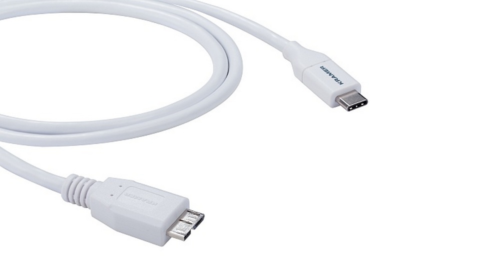 Кабель USB-C (вилка) - USB micro-B (вилка) KRAMER C-USB/CMicroB-6