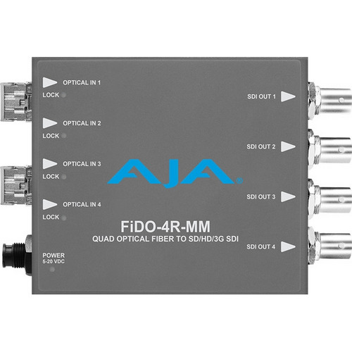 Приемник по оптике 3G HD-SDI AJA FiDO-4R-MM