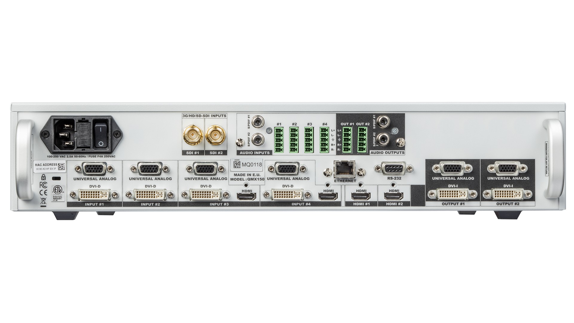 Изображения ANALOG WAY Midra QuickMatriX, QMX150