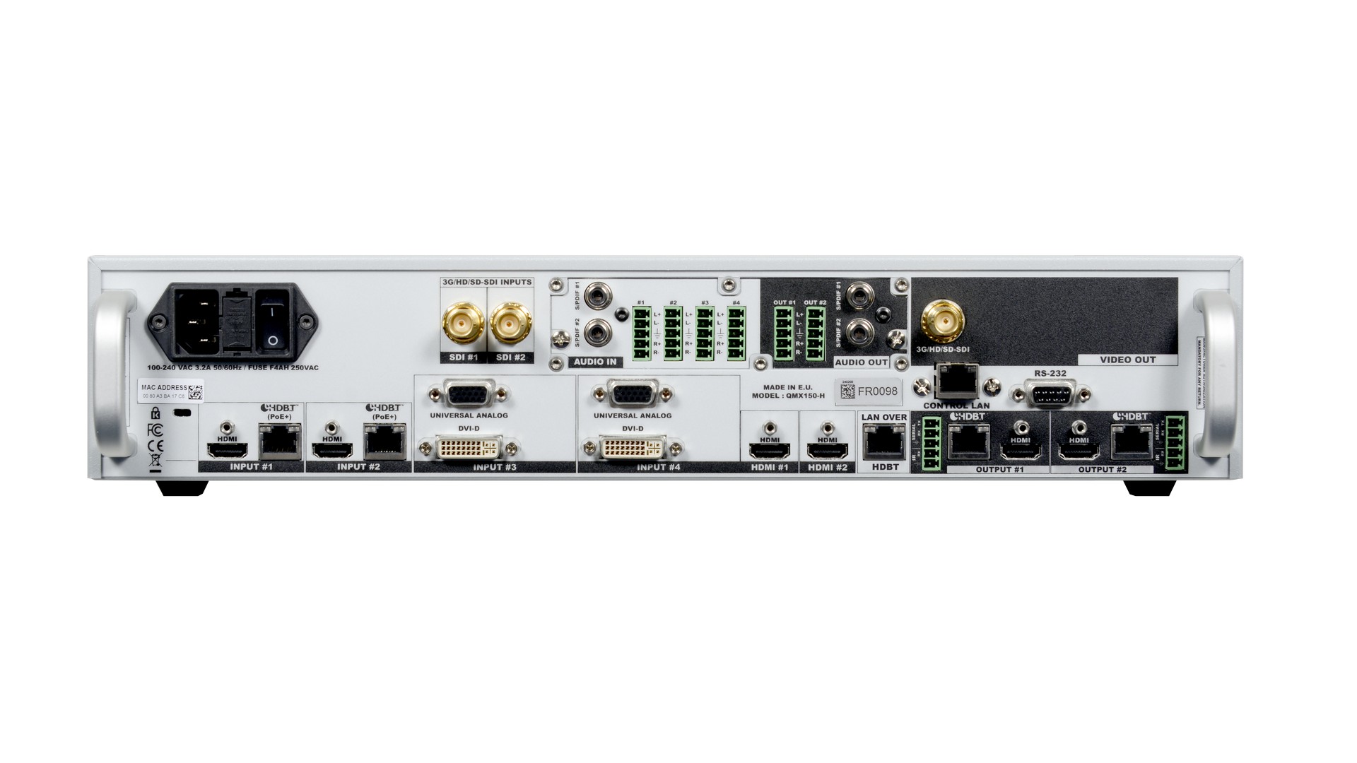 Изображения ANALOG WAY Midra QuickMatriX-H, QMX150-H