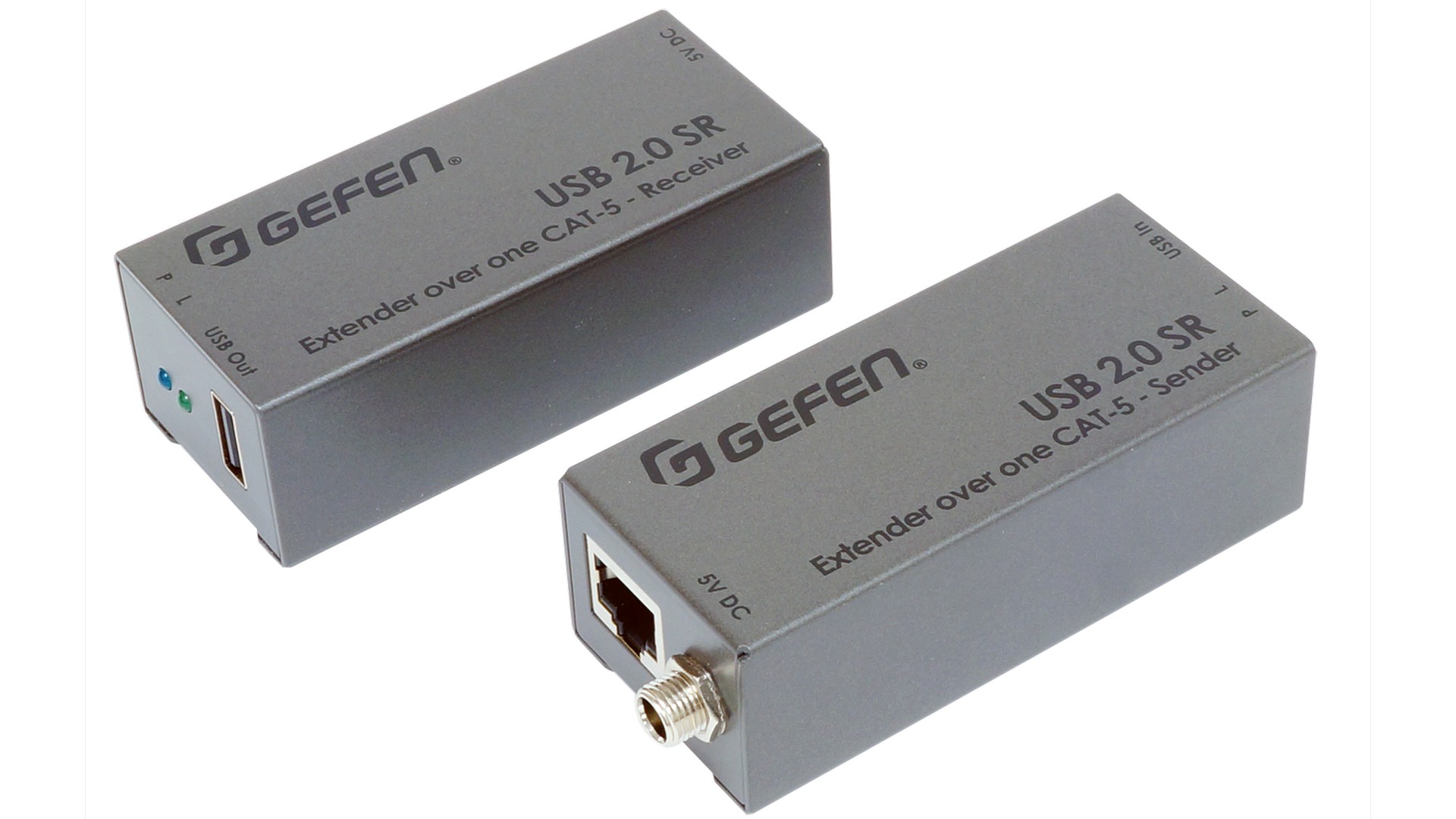 Комплект передачи по витой паре USB GEFEN EXT-USB2.0-SR
