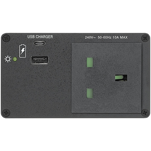Розетка AC + две розетки USB EXTRON AC+USB 311 UK, 60-1782-02