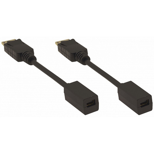 Адаптер DisplayPort (вилка) - Mini DisplayPort (розетка) KRAMER ADC-DPM/MDPF