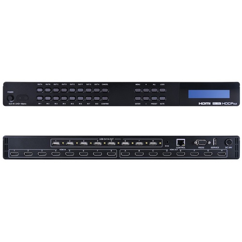 Матричный коммутатор HDMI 8x8 CYPRESS CPLUS-V8H8HPA