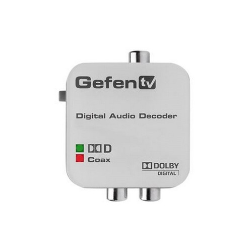Преобразователь цифрового аудио сигнала в небалансный стереофонический GEFEN GTV-DD-2-AA