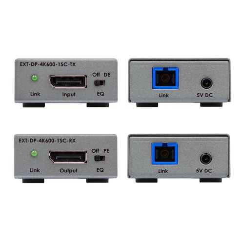 Комплект для передачи по оптике DisplayPort GEFEN EXT-DP-4K600-1SC