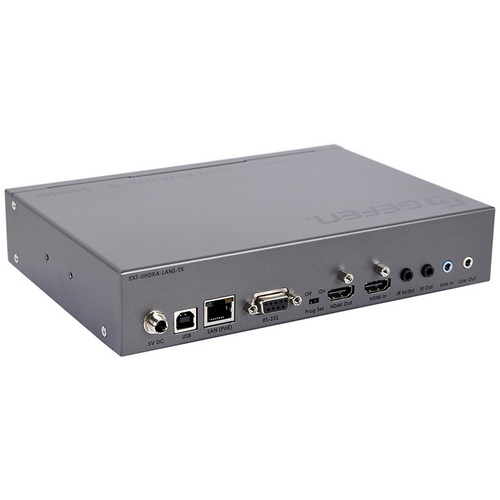 Передатчик по IP-сети HDMI, USB, ИК, RS-232 и аудио GEFEN EXT-UHDKA-LANS-TX